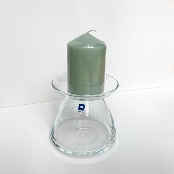 LEONARDO Glass Candle Holder/Bud Vase - Picture 1 of 7